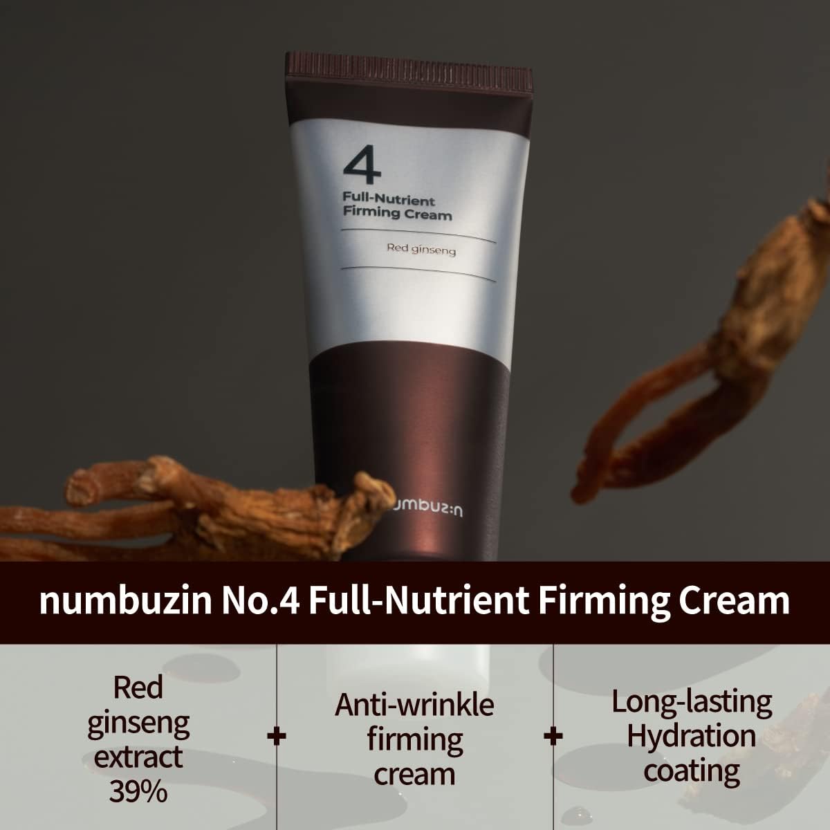 Numbuzin No.4 Full Nutrient Firming Cream — long-lasting hydration for plump skin