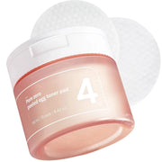 Numbuzin No.4 Pore Zero Peeled Egg Toner Pad — pore-refining toner pads for smooth skin
