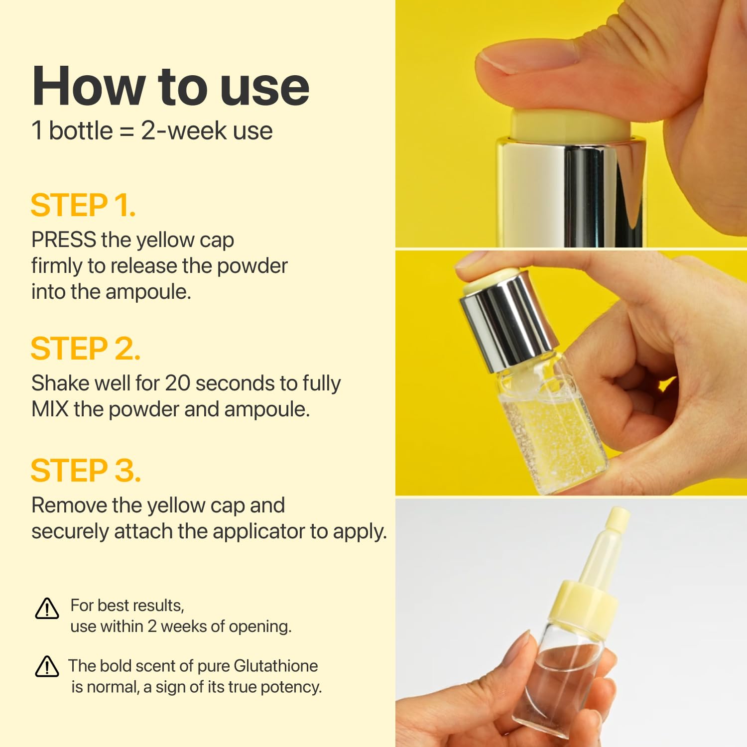 Numbuzin No.5 Glutathione TXA Advanced Dark Spot Ampoule Concentrate — glutathione and TXA brighten and even tone