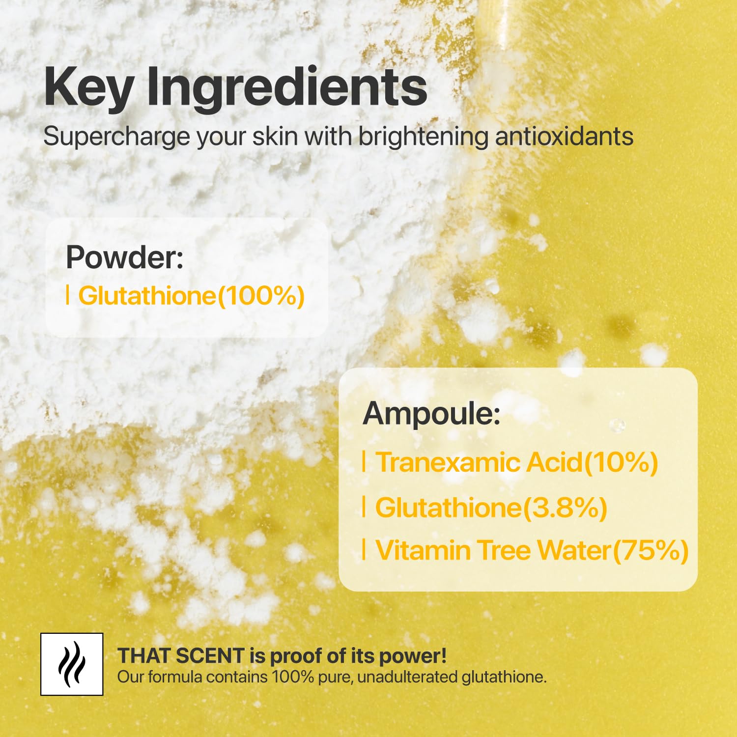 Numbuzin No.5 Glutathione TXA Advanced Dark Spot Ampoule Concentrate — how to use: apply to dark spots or all over after toner