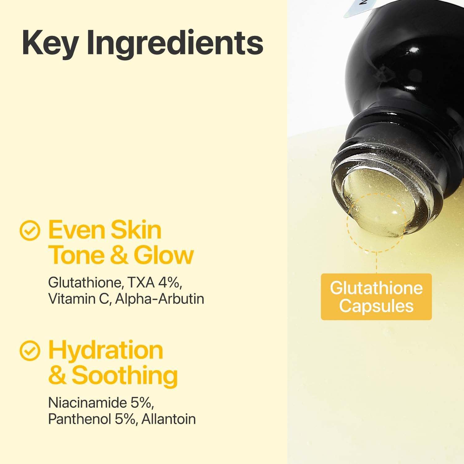 Numbuzin No.5 Vitamin Concentrated Serum — lightweight serum absorbs quickly