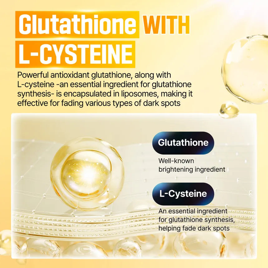 Numbuzin No.5+ Vitamin Glutathione Dark Spot Laser — supports a clearer, more even complexion