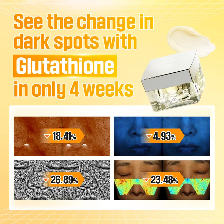Numbuzin No.5+ Vitamin Glutathione Dark Spot Laser — creamy texture absorbs without heaviness