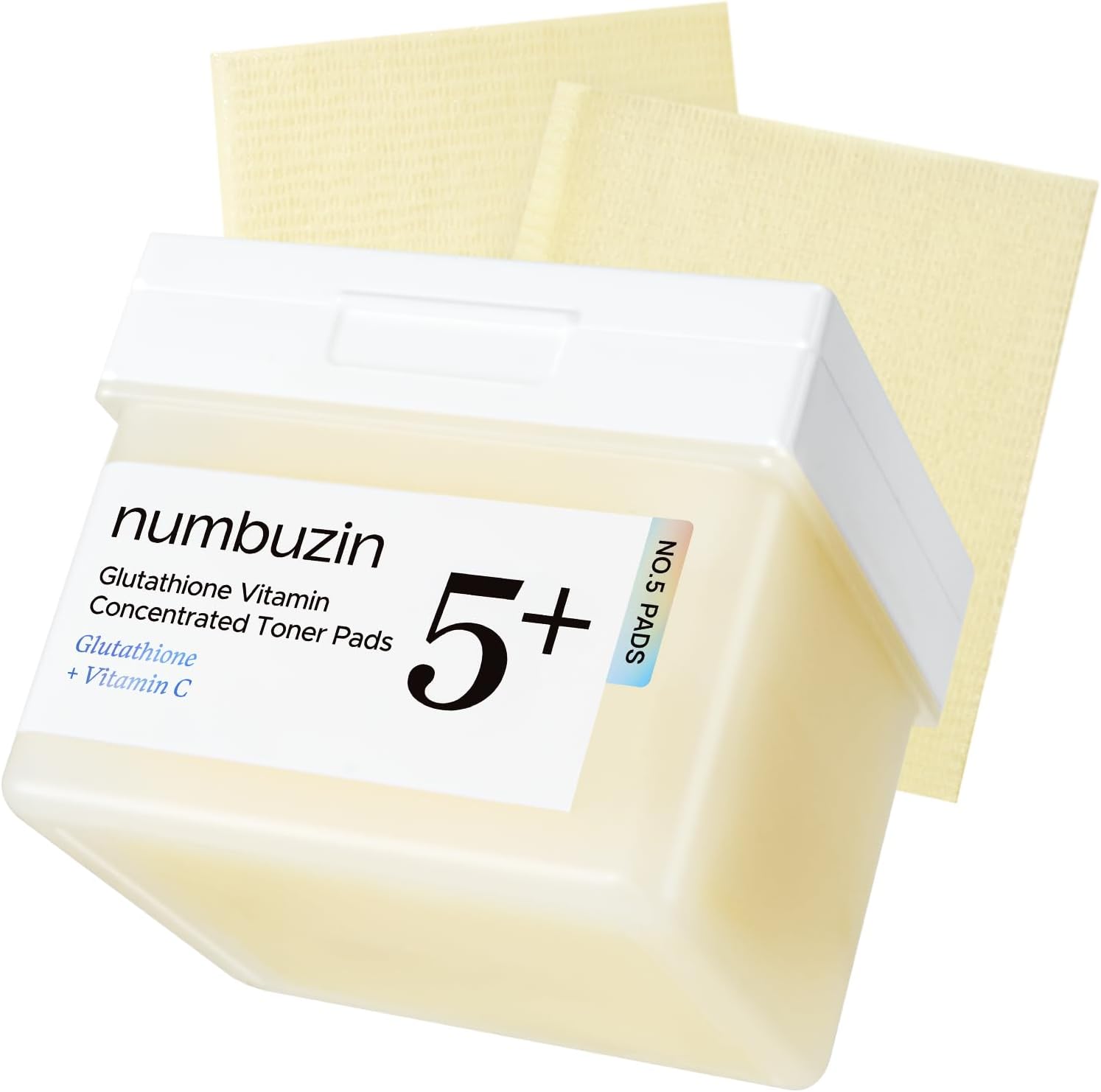 Numbuzin No.5 Vitamin-Niacinamide Concentrated Pad — brightening vitamin toner pads