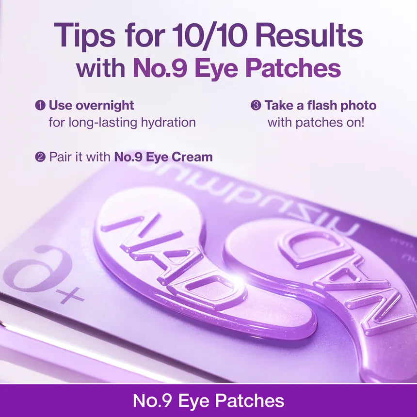 Numbuzin No.9 3 Days Eye Care Kit — how to use: follow the 3-day routine morning and night