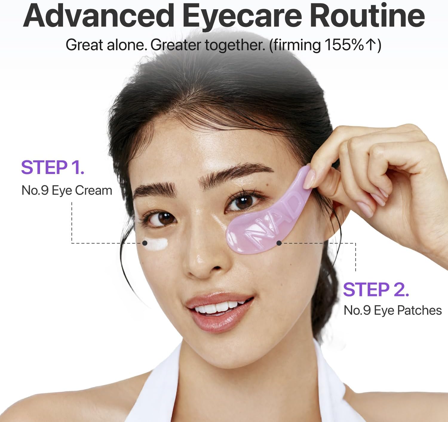 Numbuzin No.9 NAD Under Eye Patches — NAD firming under-eye patches