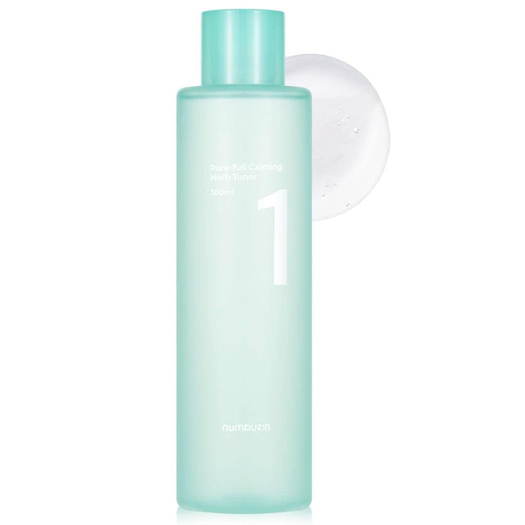 Numbuzin Pure-Full Calming Herb Toner — helps maintain a balanced moisture barrier