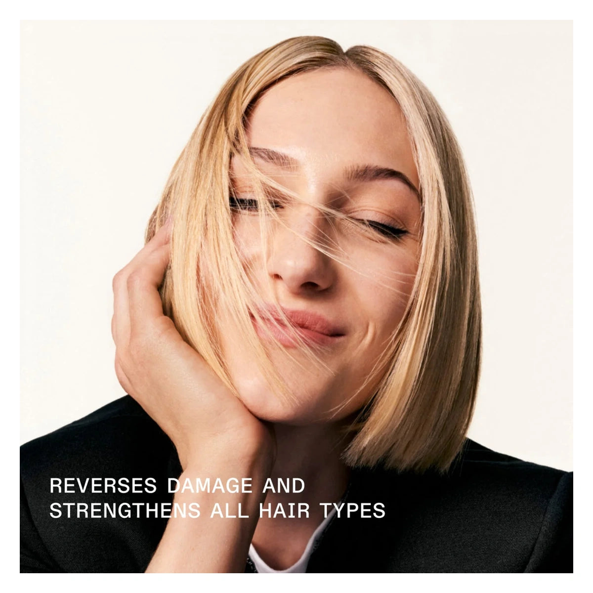 Rebuilds broken bonds inside the hair