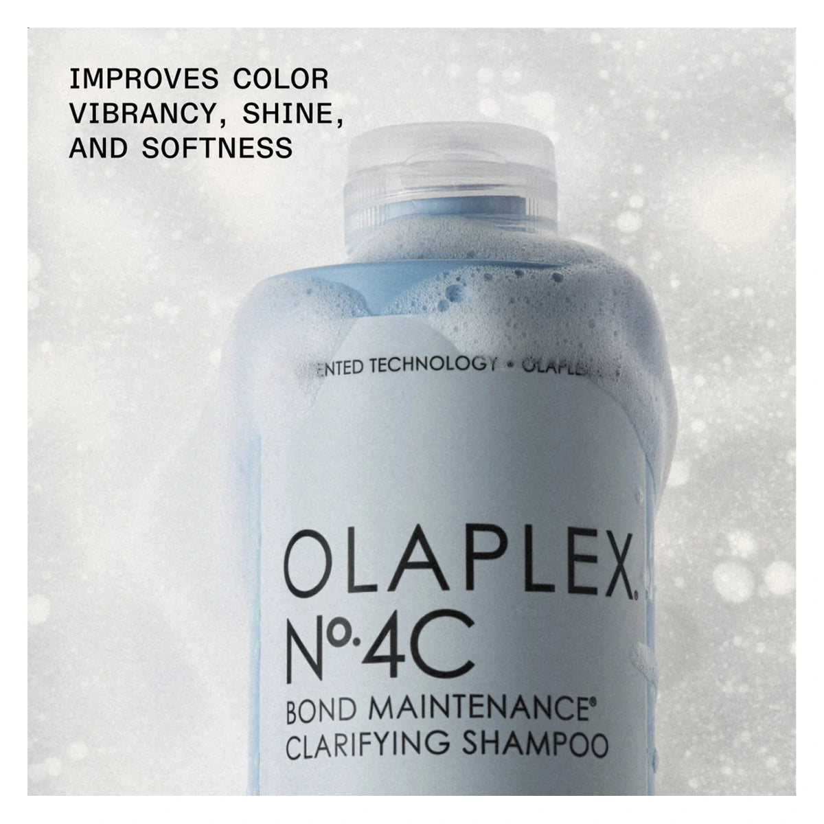 Clears product and mineral buildup from hair