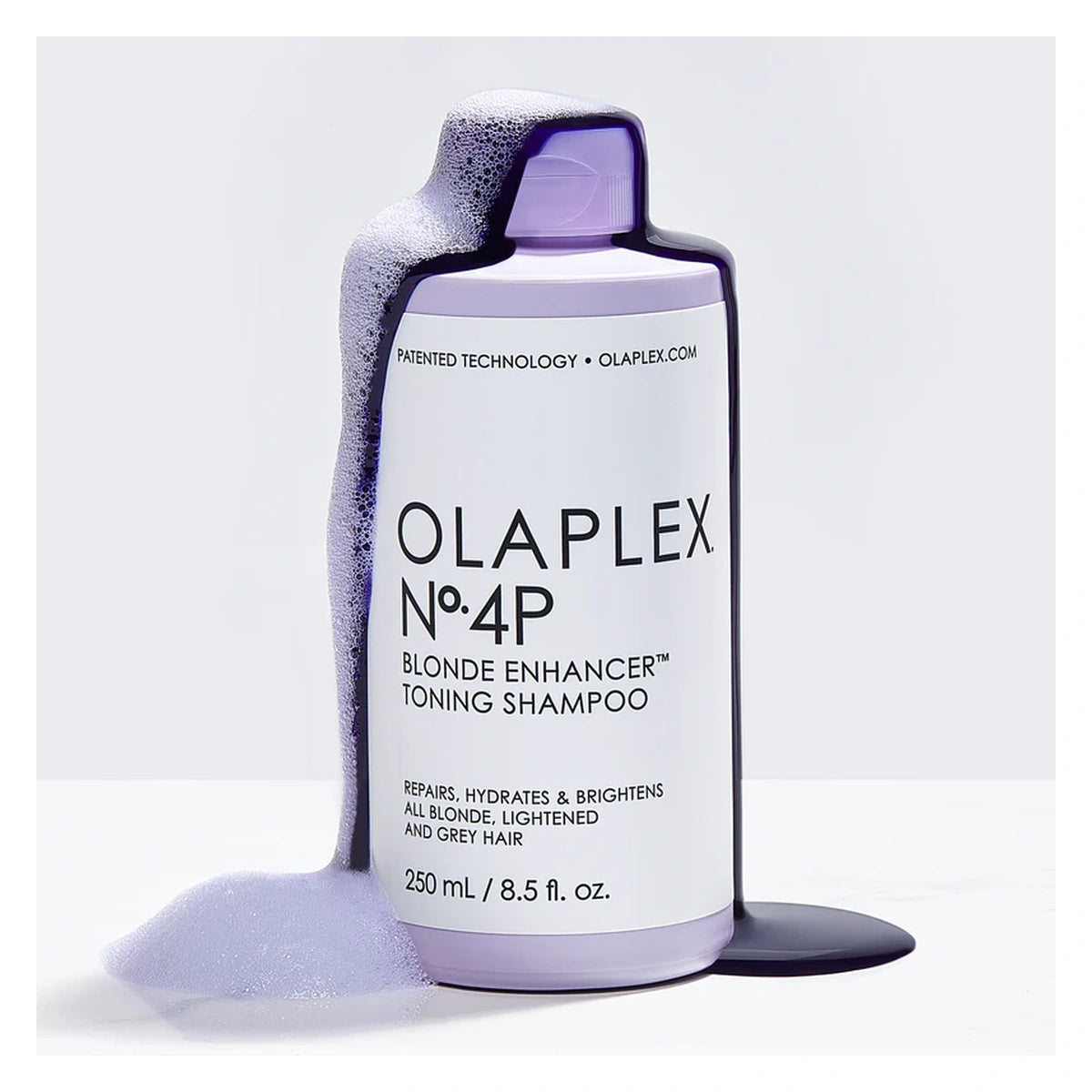 Neutralizes brass and yellow tones in blonde hair