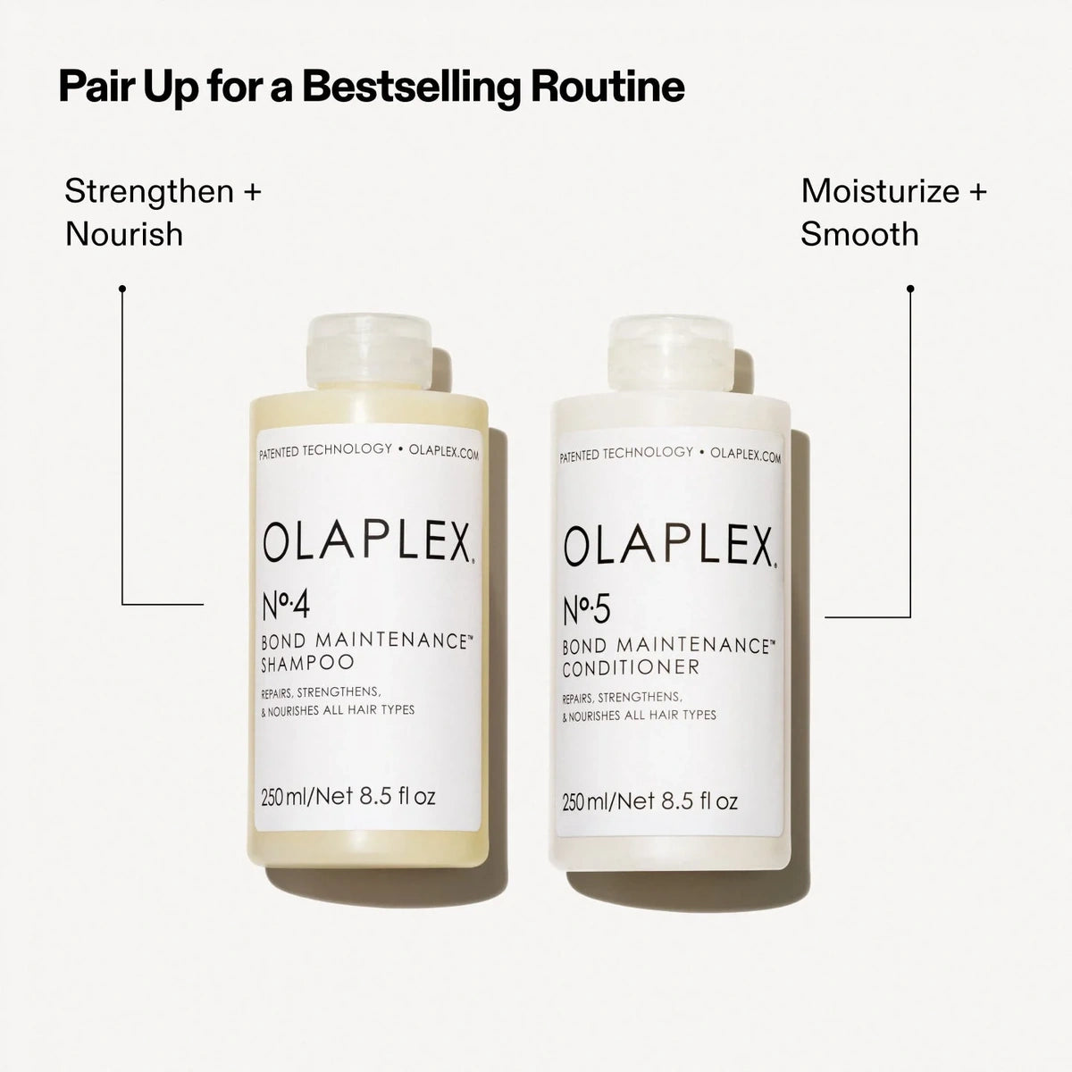 Smooths frizz for sleeker hair
