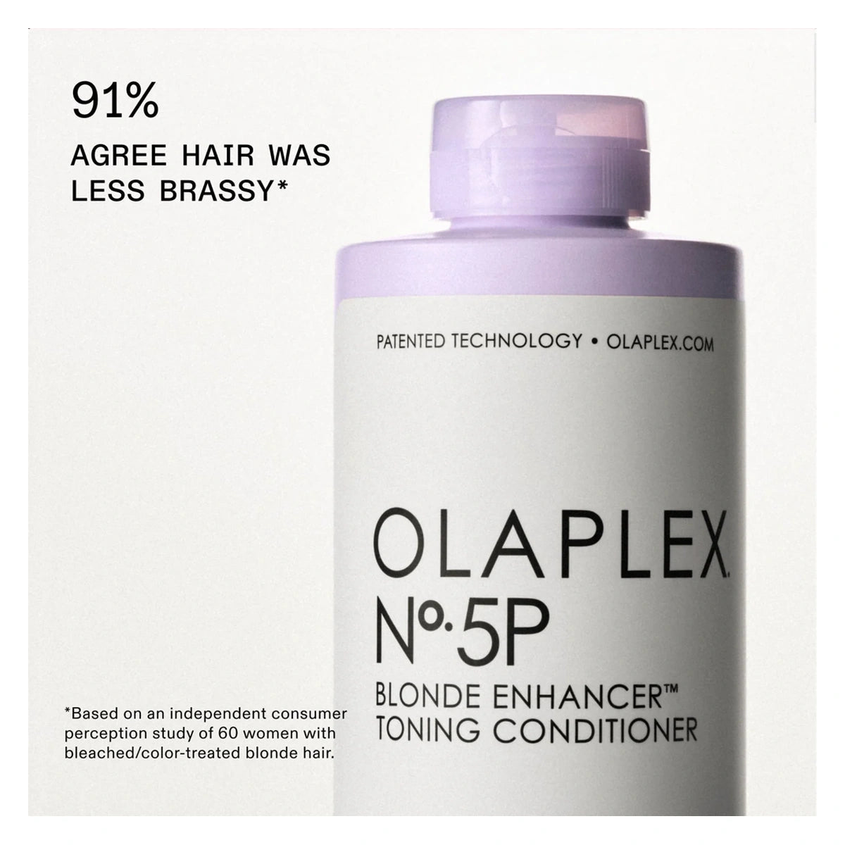 Neutralizes brassy yellow tones in blonde hair
