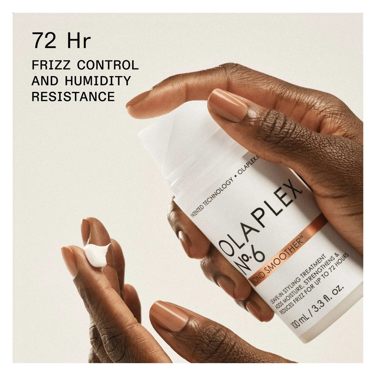 Smooths and softens dry, damaged hair
