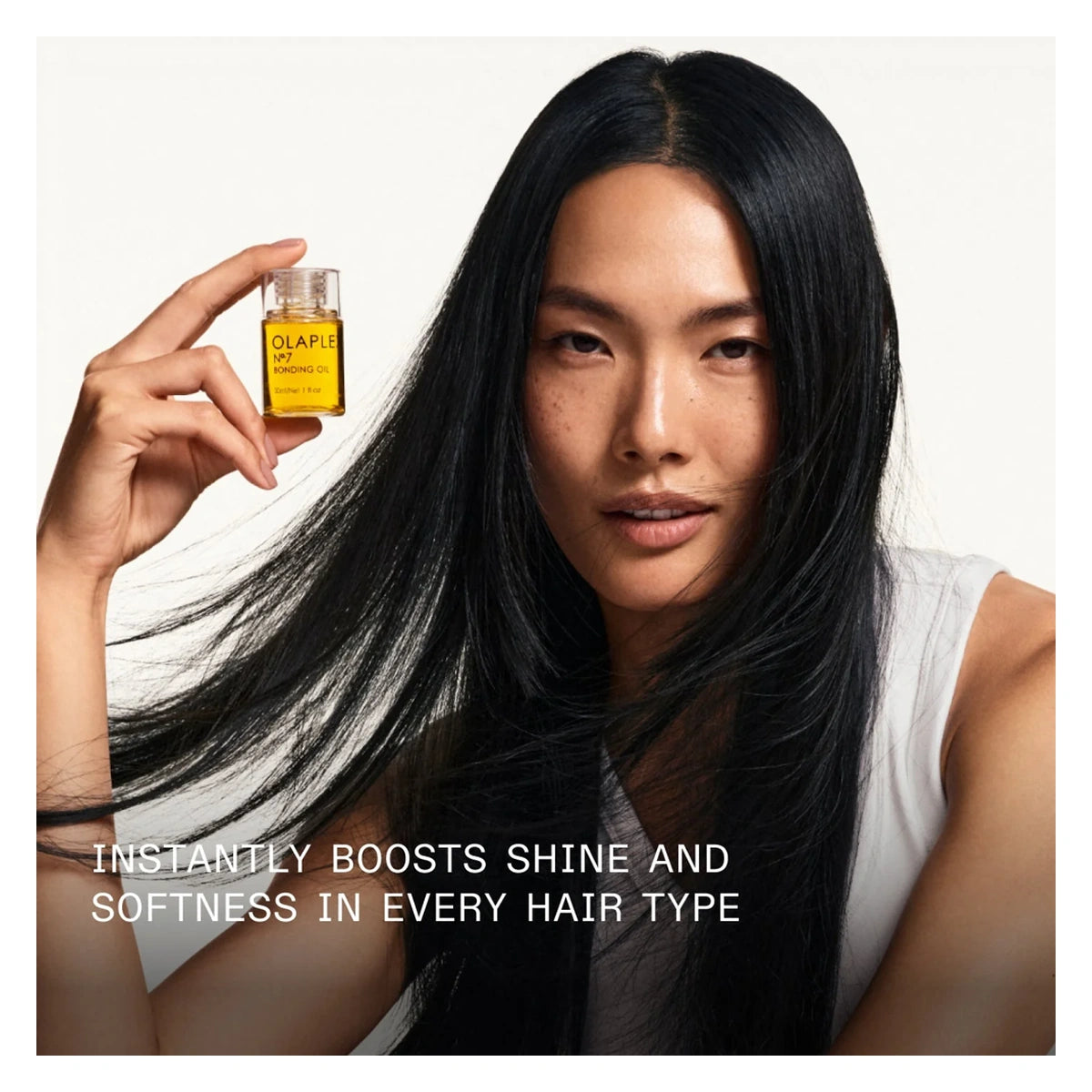 Adds intense shine and softness