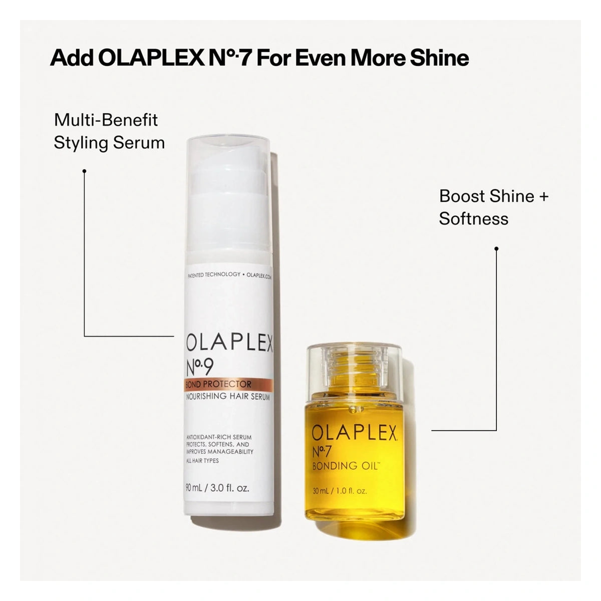 Apply to damp hair before heat styling