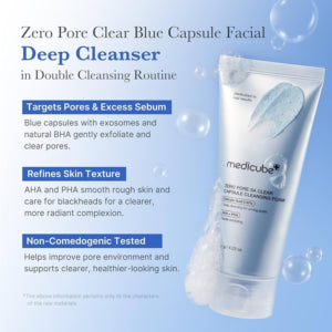 MEDICUBE Zero Pore SA Clear Capsule رغوة تنظيف