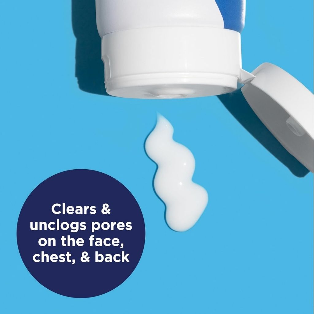 PanOxyl 4% Benzoyl Peroxide Acne Wash clears and unclogs pores