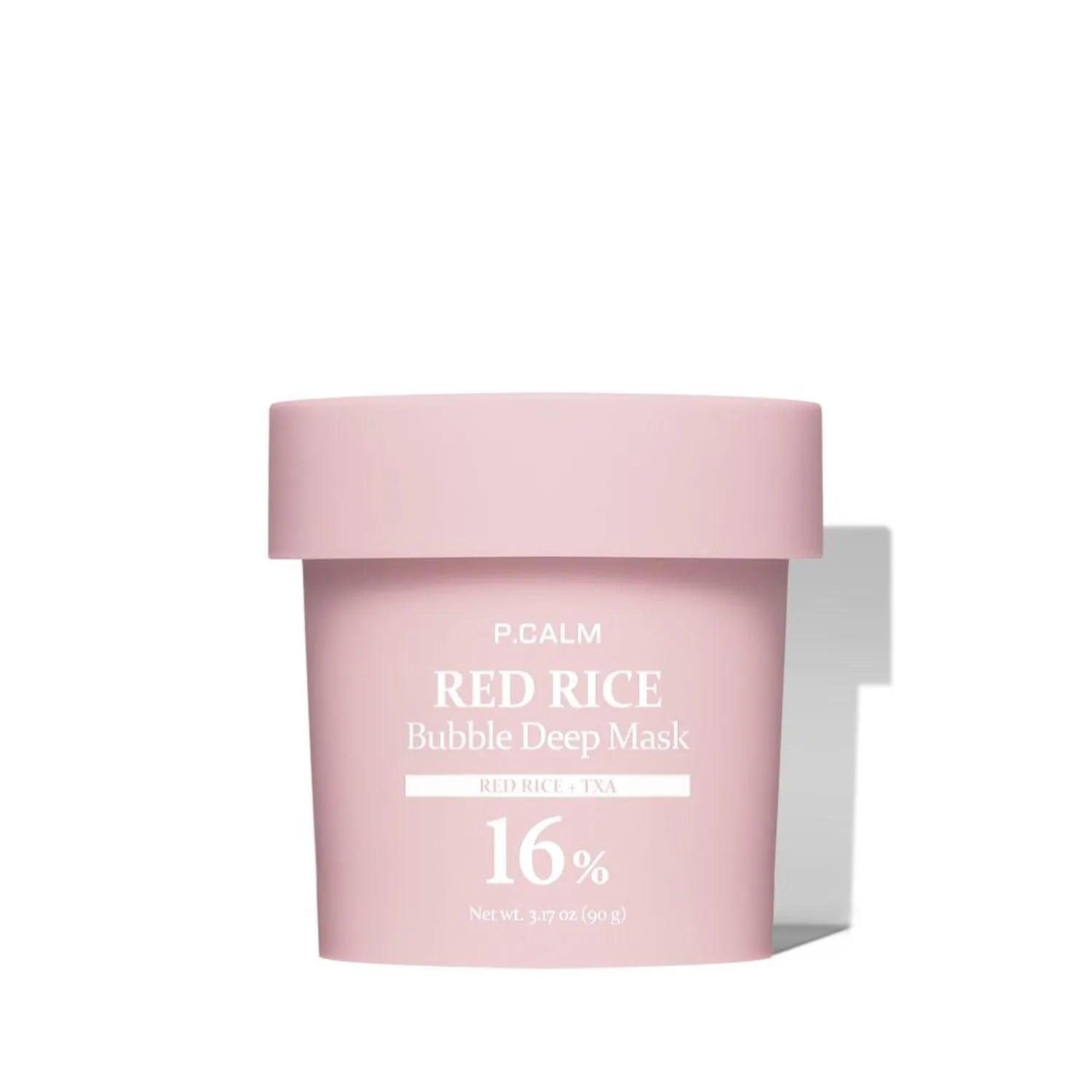 P.CALM Red Rice Bubble Deep Mask — red rice helps brighten dull skin