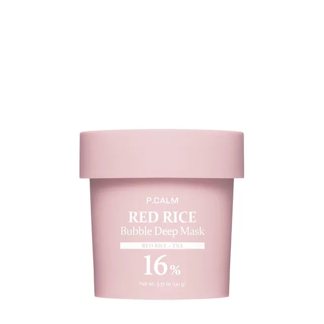 P.CALM Red Rice Bubble Deep Mask — red rice bubble deep-cleansing mask