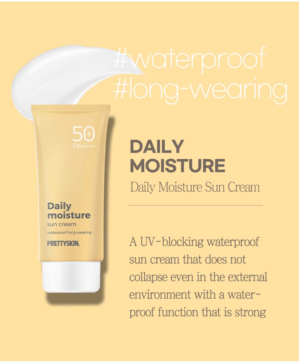 Moisturizing sun cream for everyday use