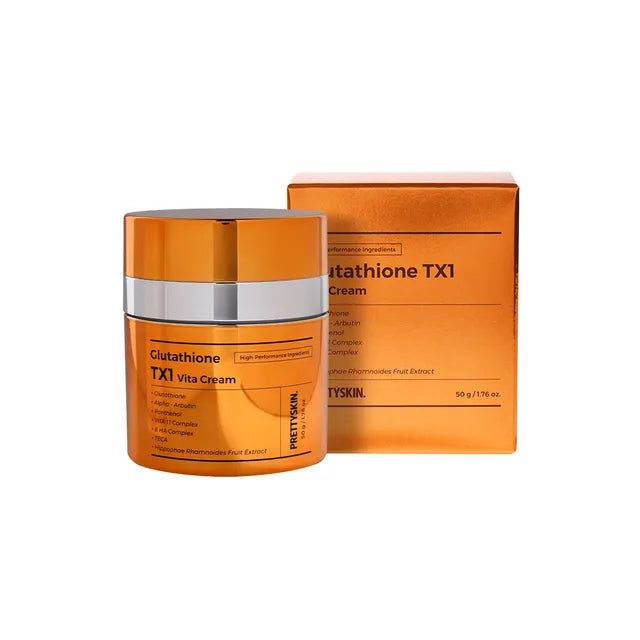 PRETTYSKIN Glutathione TX1 Vita Cream – brightening glutathione cream