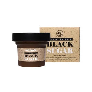 PRETTYSKIN Mild Scrub Black Sugar – gentle exfoliating scrub