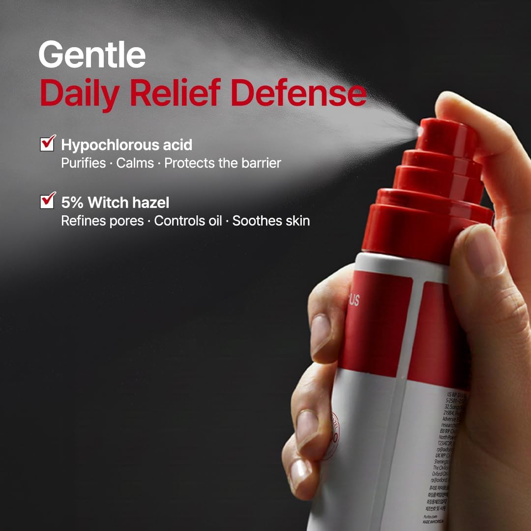 Purito Seoul Hypochlorous Acid Rescue Spray — formulated with purifying hypochlorous acid
