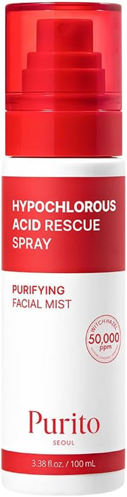 Purito Seoul Hypochlorous Acid Rescue Spray — hypochlorous acid soothing rescue spray