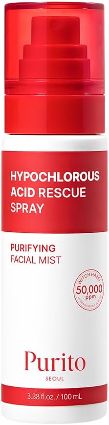 Purito Seoul Hypochlorous Acid Rescue Spray — hypochlorous acid soothing rescue spray