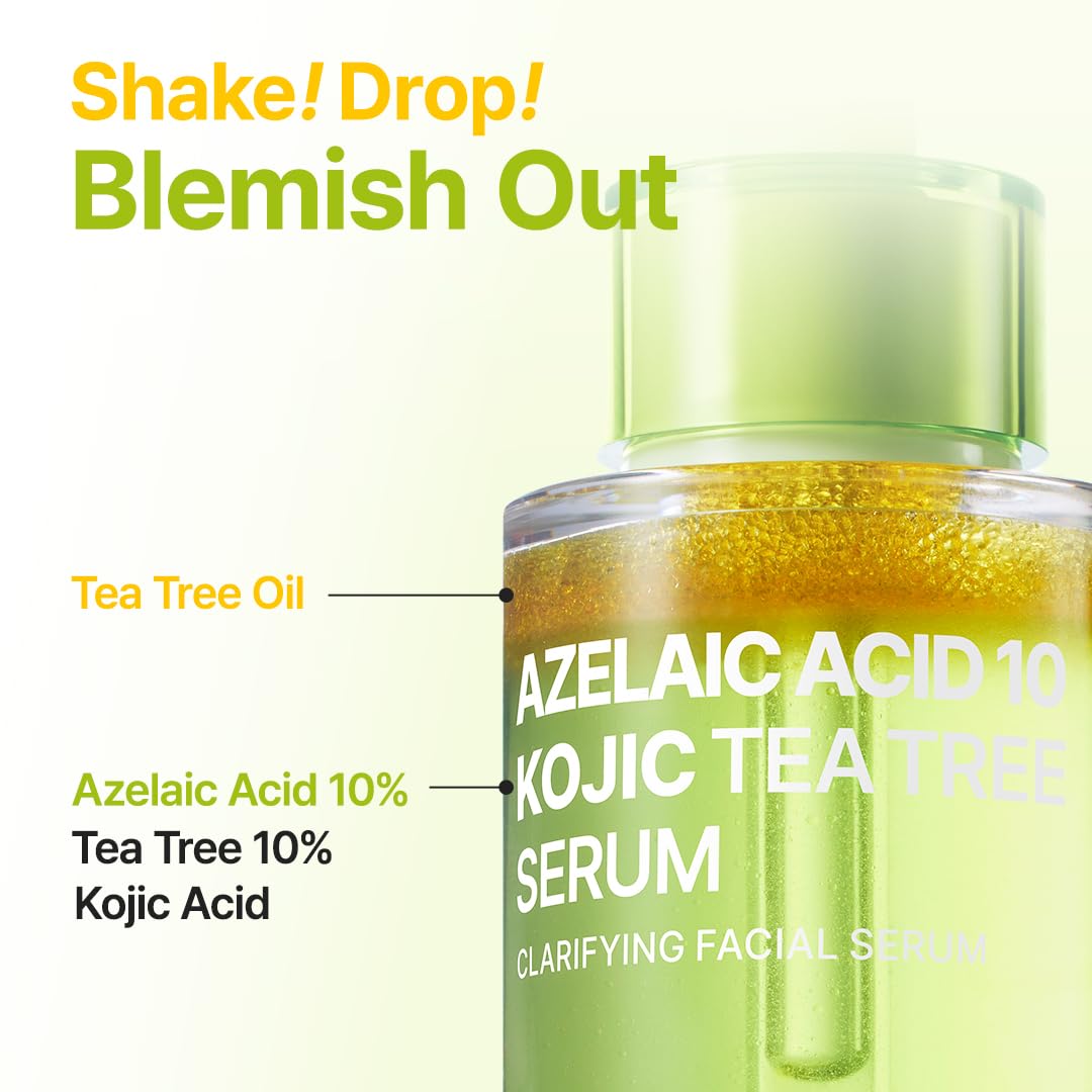 Purito Seoul Azelaic Acid 10 Kojic Azulene Serum — azulene soothes redness and blemish-prone skin