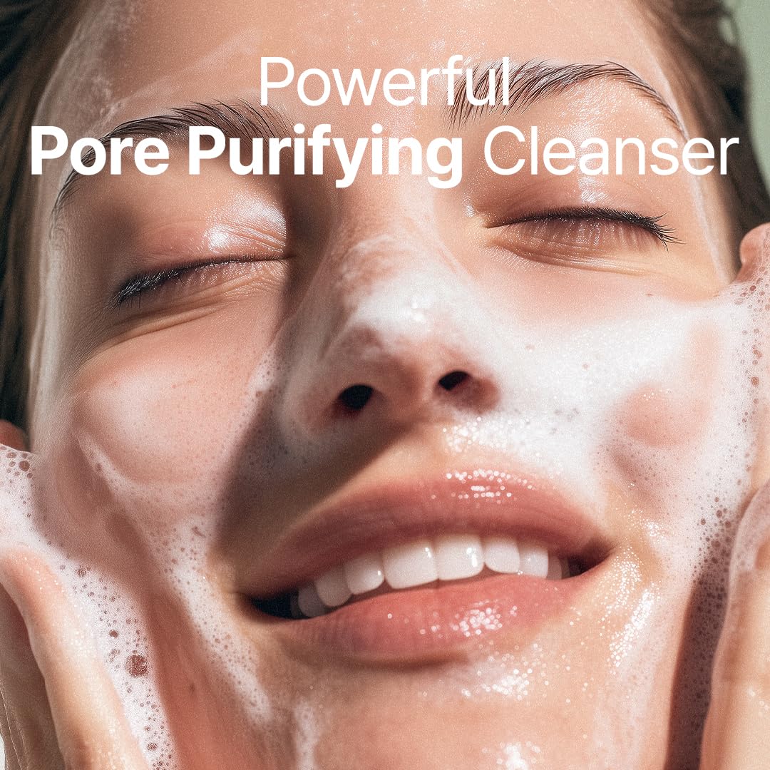 Purito Seoul From Green Deep Foaming Cleanser — gentle formula leaves skin soft, not tight