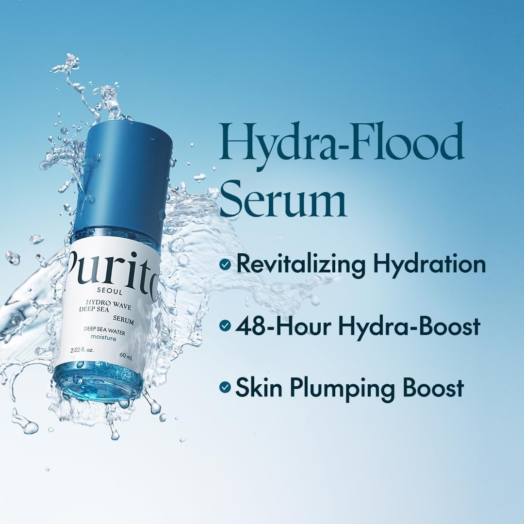 Purito Seoul Hydro Wave Deep Sea Serum — deep sea water deeply hydrates and plumps skin