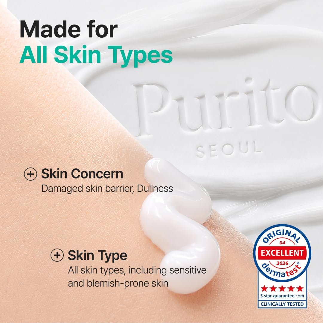 Purito Seoul Mighty Bamboo Panthenol Cream — soothes and calms stressed skin