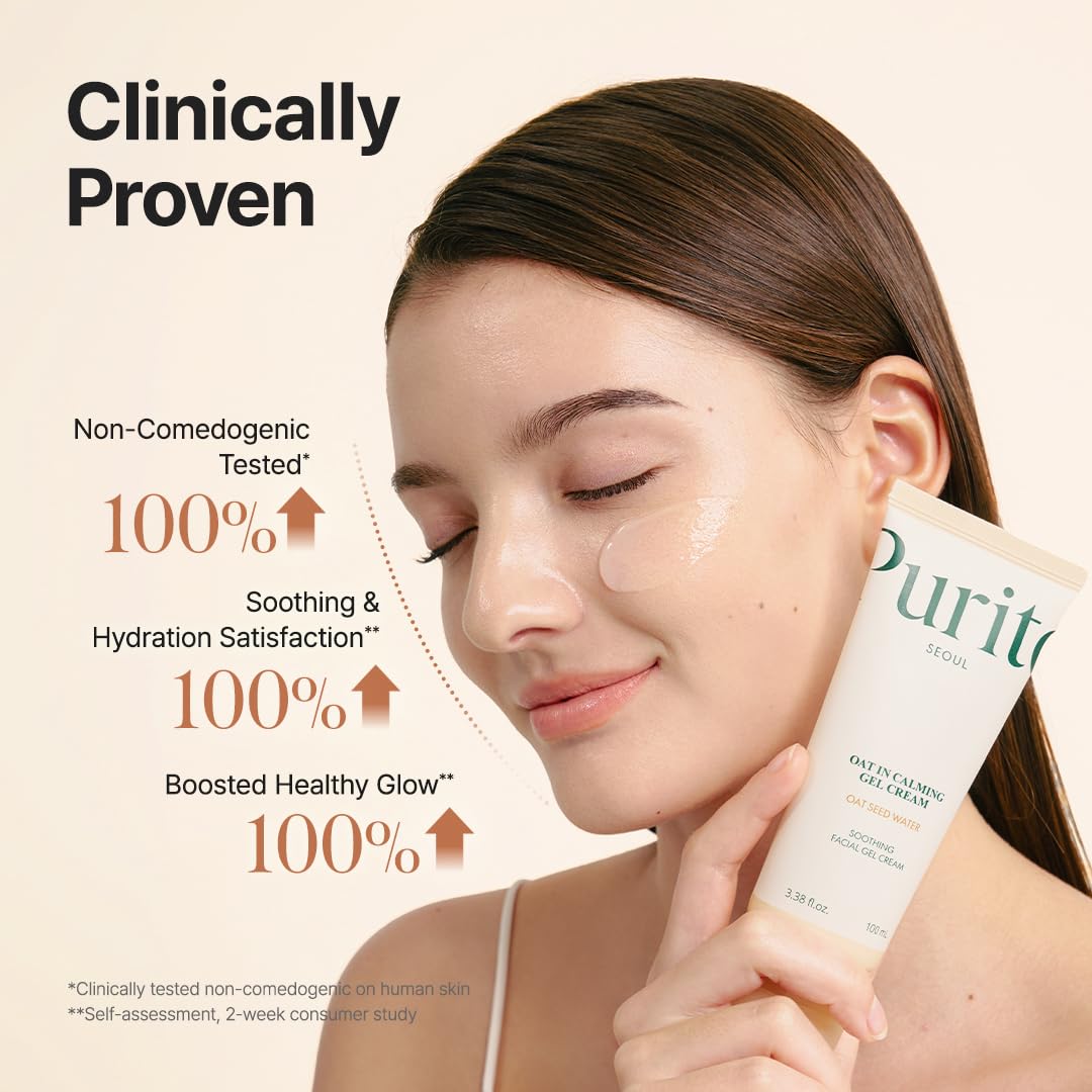 Purito Seoul Oat-in Calming Gel Cream — helps strengthen the skin's moisture barrier