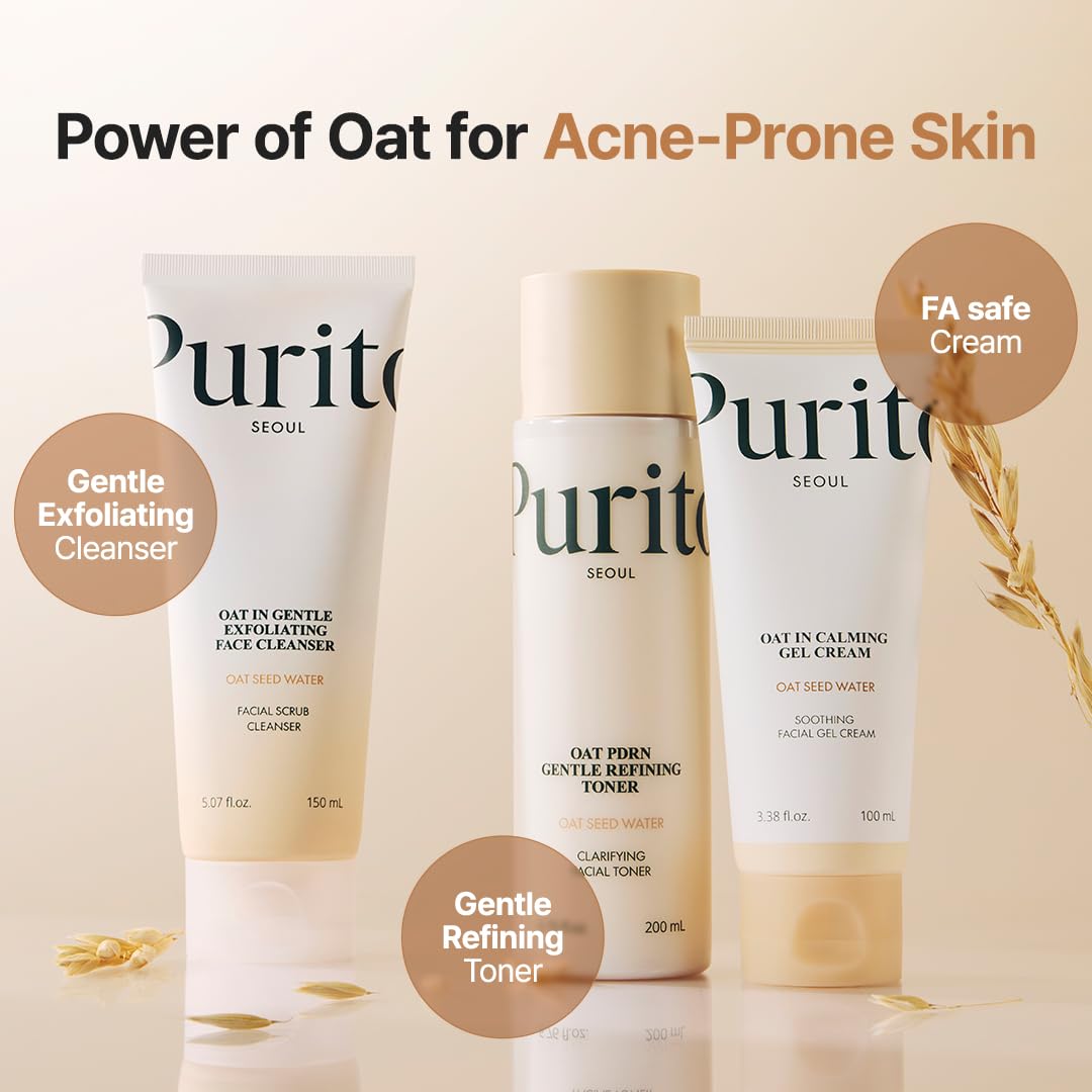 Purito Seoul Oat PDRN Gentle Refining Toner — powered by oat extract and PDRN