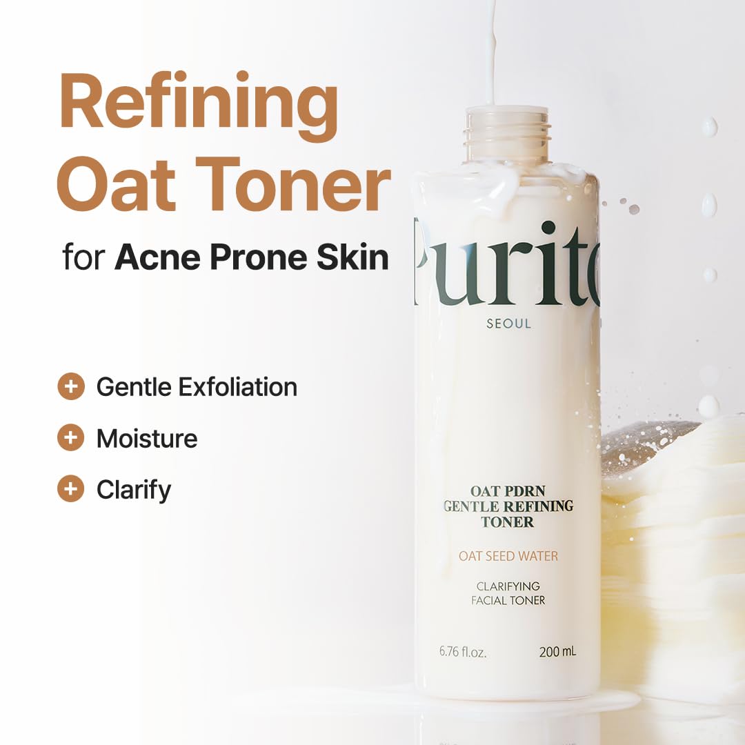 Purito Seoul Oat PDRN Gentle Refining Toner — gently refines skin texture