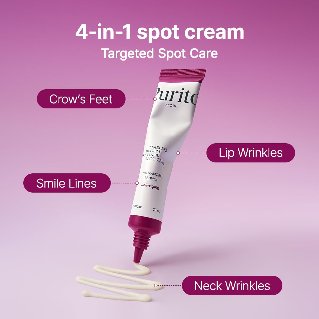 Purito Seoul Timeless Bloom Retinol Spot Cream — powered by retinol for targeted treatment