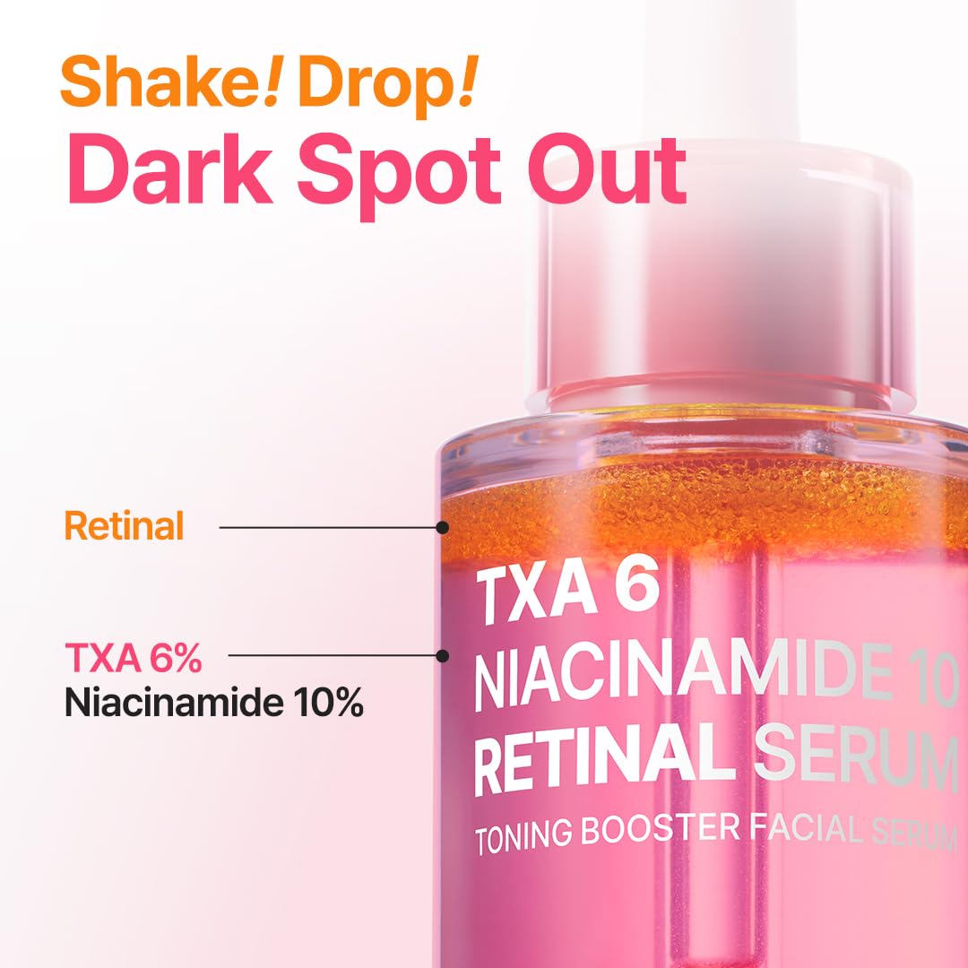 Purito Seoul TXA 6 Niacinamide 10 Retinal Serum — retinal smooths the look of fine lines