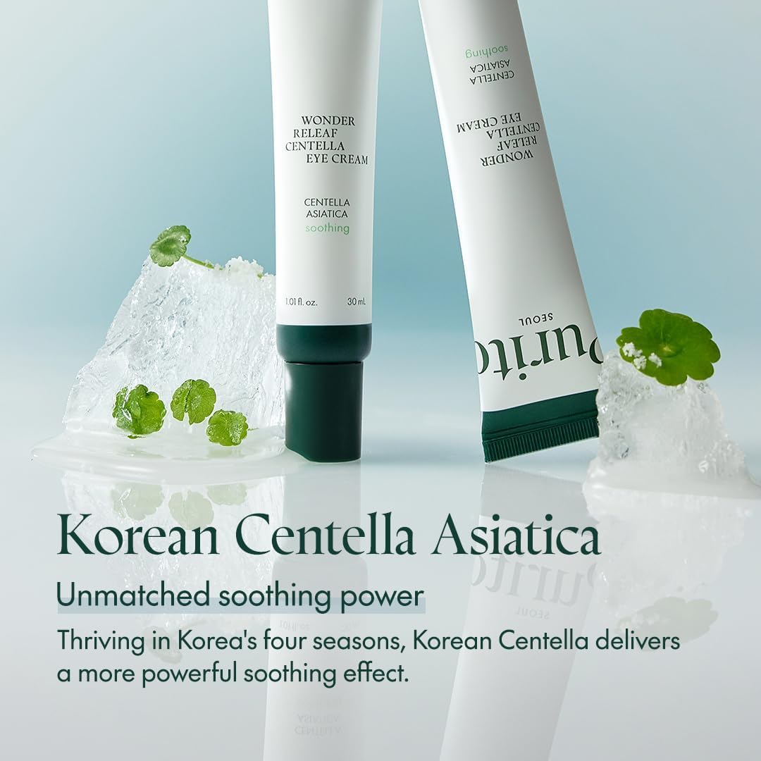 Purito Seoul Wonder Releaf Centella Eye Cream Unscented — centella soothes the delicate eye area