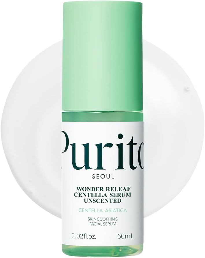 Purito Seoul Wonder Releaf Centella Serum Unscented — centella soothing serum, unscented