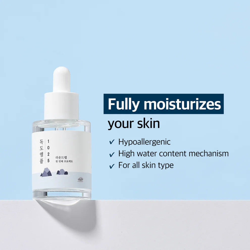 Round Lab 1025 Dokdo Ampoule – fast-absorbing essence