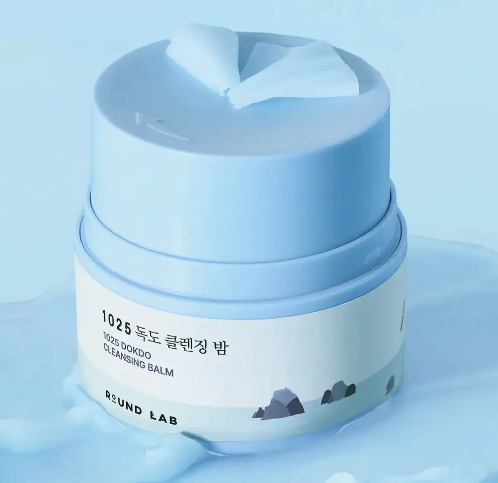 Round Lab 1025 Dokdo Cleansing Balm – smooth balm-to-oil texture