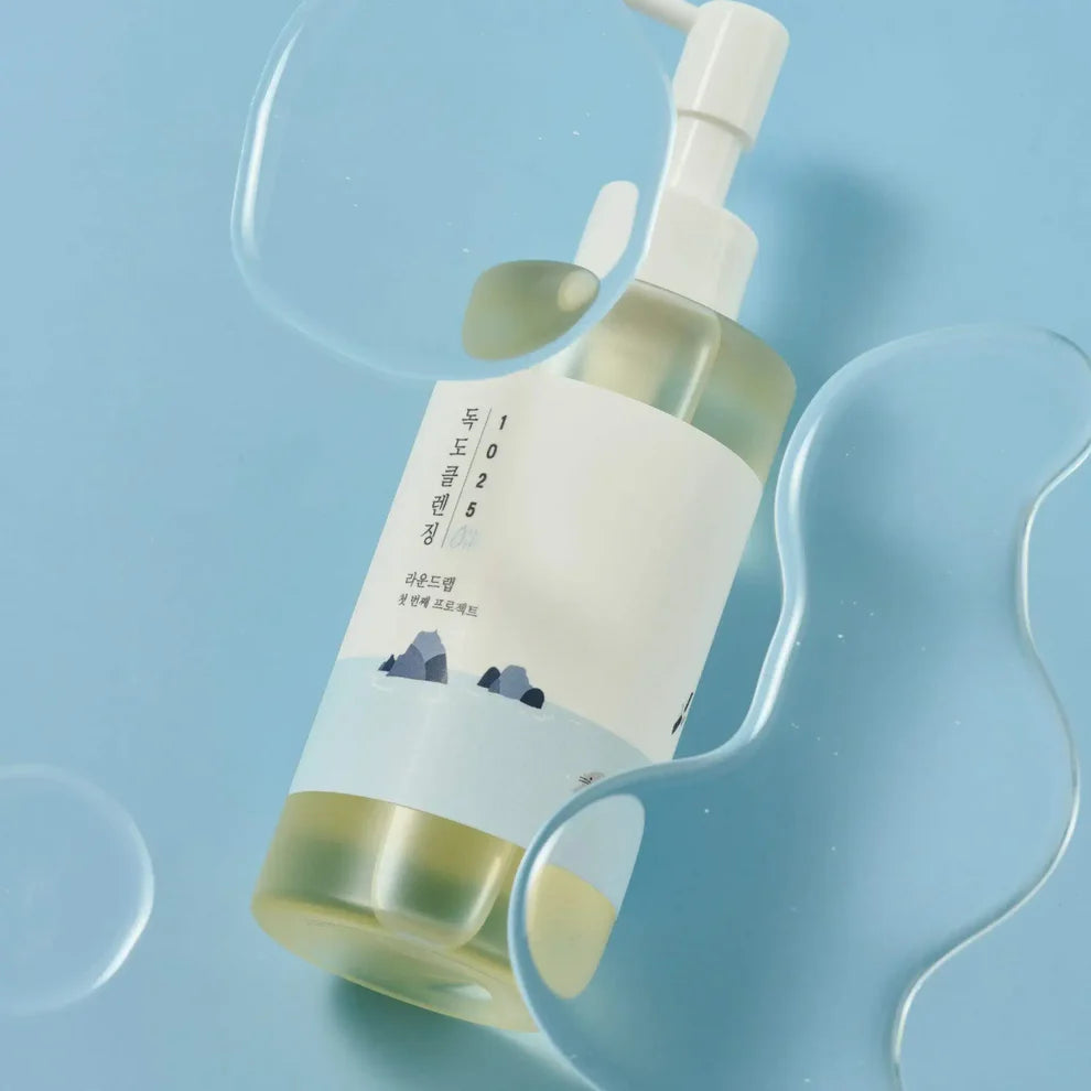 Round Lab 1025 Dokdo Cleansing Oil – rinses without greasy residue