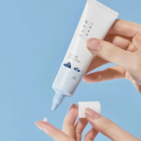 Round Lab 1025 Dokdo Eye Cream – smooths the look of fine lines