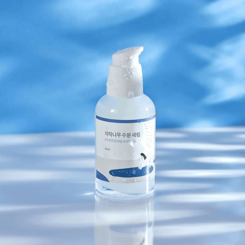 Round Lab Birch Juice Moisturizing Serum – smooths skin texture