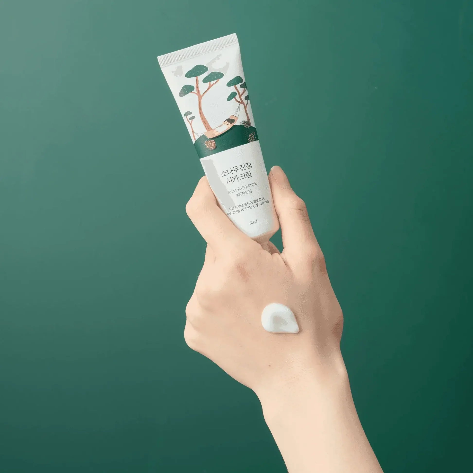 Round Lab Pine Calming Cica Cream – calming moisture for sensitive skin