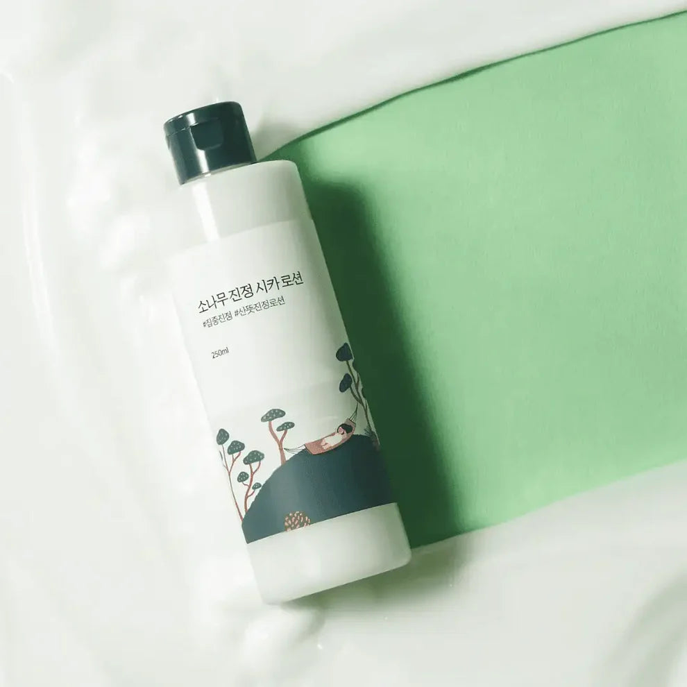 Round Lab Pine Calming Cica Lotion – soothes and comforts skin