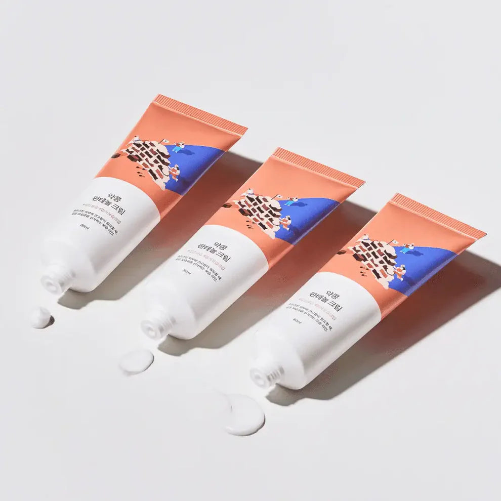 Round Lab Soybean Panthenol Cream – comforts dry stressed skin
