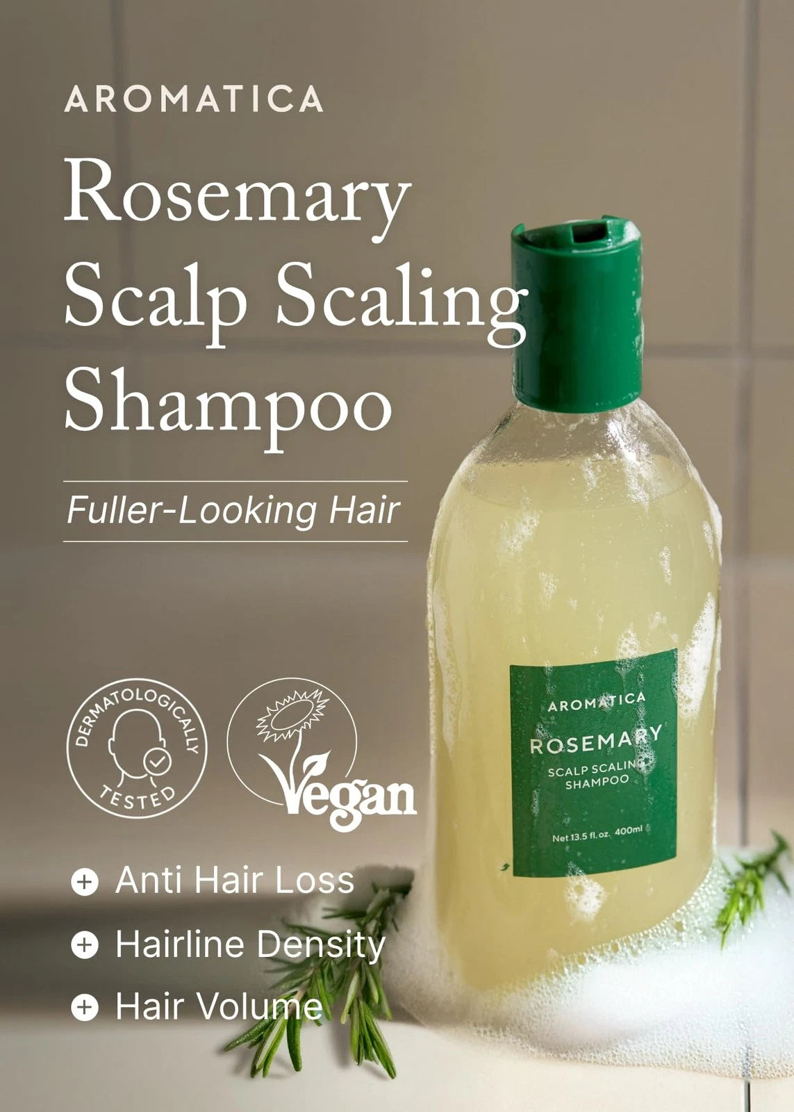 AROMATICA Rosemary Scalp Scaling Shampoo