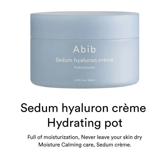 Abib Sedum Hyaluron Crème Hydrating Pot